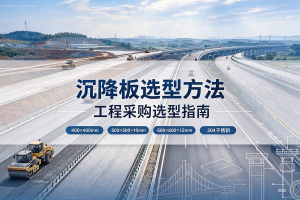 昂仁沉降板选择方法