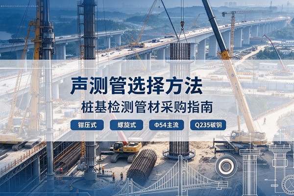 昂仁声测管选型标准