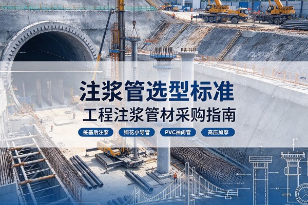 昂仁注浆管选型标准