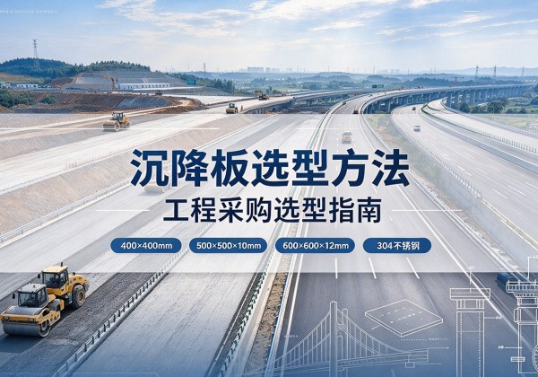 昂仁沉降板选择方法