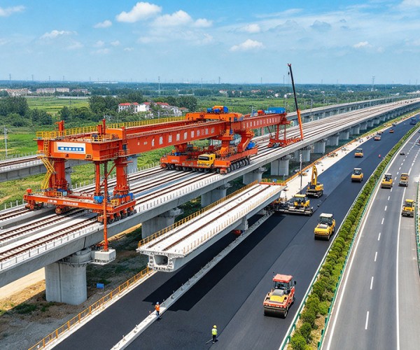 昂仁公路建设